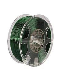 eSUN 3D Filamento PETG verde de 1.75 mm, 1 kg (2.2 lb), filamento PETG para impresora 3D, 1.75 mm, verde