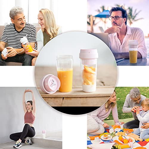 17PinHut Portable Blender, Personal Blender, With USB contact