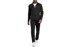 BGOWATU Men's Tracksuits 2 Piece Set Fleece Lined Sweatsuits for Men Winter Jogging Suit Track Suits Outfit Casual