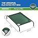 Coolaroo The Original Elevated Pet Bed, Medium, Brunswick Greenthumb 4