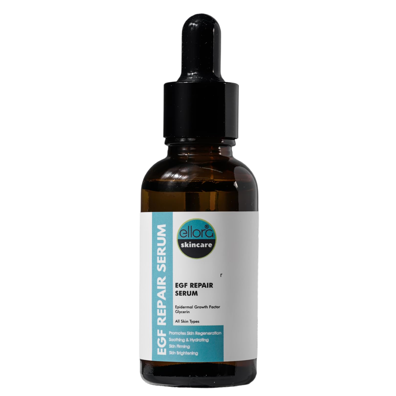 EGF Repair Serum for Face - 30ml - with Growth Factor Peptide and Glycerin - Increases Skin Moisture - Boosts Skin Renewal and Collagen Production - for HEALTHIER Looking Skin - Fragrance Free