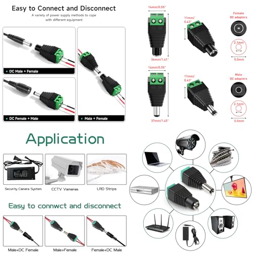 Mspalocell Rechargeable 12V 5600mAh Lithium ion Battery Pack with Charger Bare Leads Wire for 12V Devices RC Car,LED Strip,DIY Project,Electronic Organ,Optical Network Unit,CCTV Camera,Solar Panel