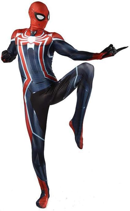 Unisex Spiderman 3D Imprimir aficionados cosplay traje de Halloween del