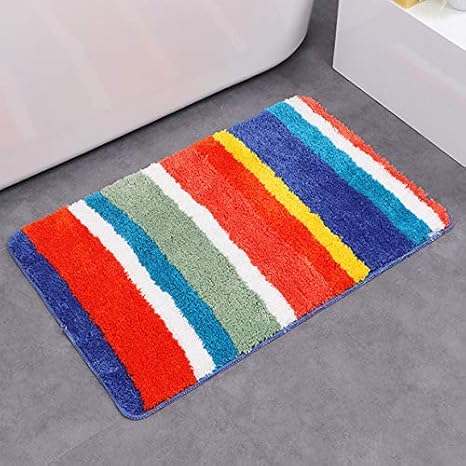 Qweshtu Tappetino Da Bagno In Antiscivolo 80 X 50 Cm