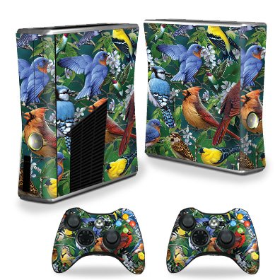 MightySkins Skin Compatible with X-Box 360 Xbox 360 S Console - Backyard Gather…