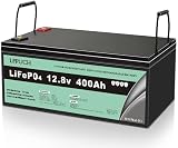 Leisure LiFePO4 Battery 12.8V 400Ah for PV Systems, 5120Wh, 14.6V