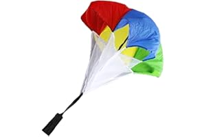 Joyzan Running Resistance Parachute, Speed Sprint Training Chute Umbrella Fitness Power Trainer Kids Acceleration Equipment S