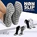 Pembrook Yoga Socks with Grips for Men - 4 Pairs Unisex Non Slip Socks Mens | Socks with Grippers for Men | Grippy Socks mens yoga socks