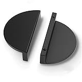 Peaha 4 Pack Half Moon Cabinet Pulls Black