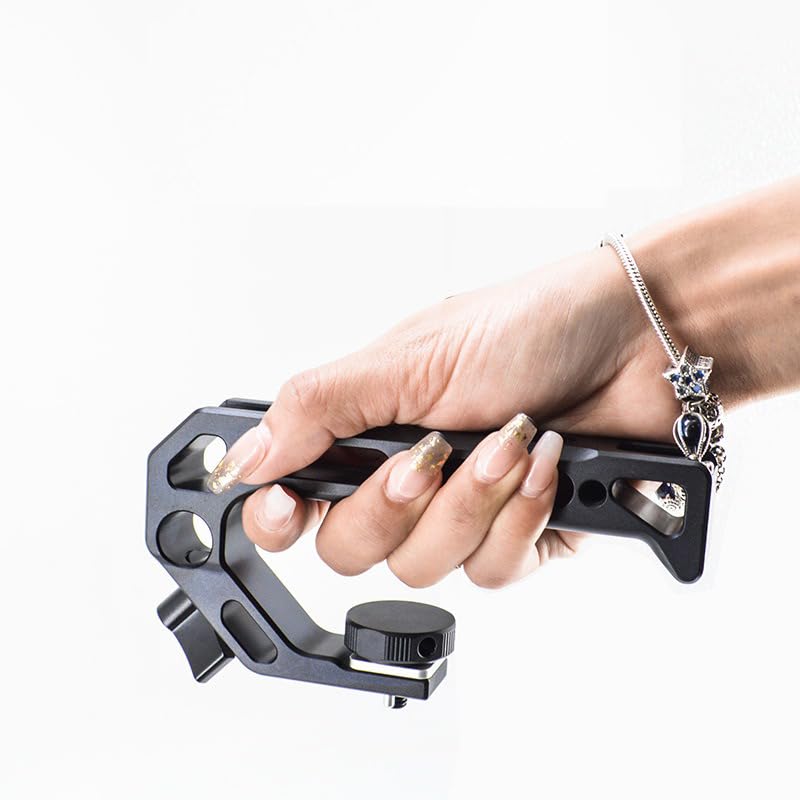 ieron Top Handle Upper Camera Grip with 3/8 Inch ARRI Locating Screw Silicone Grip for SmallRig Handles Camera Cages Video