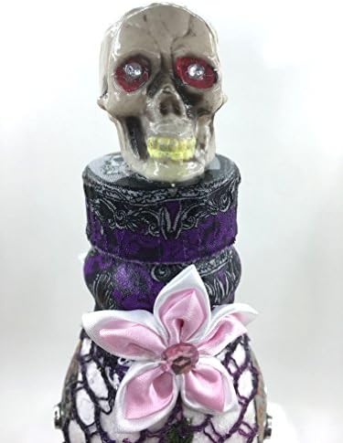 Dia de los muertos Upcycle skull waterbottle