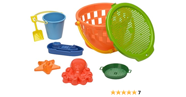 plastic toy buckets
