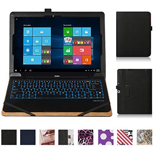 Nextbook Flexx 10 Case, Famavala PU Leather Case Cover For 10.1
