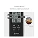 DIGOO 3 Channels Switchable Weather Station, Outdoor Temperature and Frost Clock Alert Function, Barometer Forecast Thermometer with USB Outdoor Sensor, Black