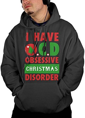 CGYIO I Have OCD Best Baseball Hoodies colorful Drawstring