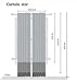 KEQIAOSUOCAI 2 Panels White Sheer Curtains 63 Inches Long Rod Pocket Light Weight Soft Sheer Voile Drapes Curtains for Basement Bathroom Bedroom Living Room Each is 52W x 63L
