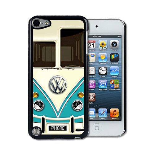 iPod 5 Touch Case Plastic Case Protective iPod 5G Touch Case Vw Minibus Teal