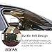 BOFAA Windshield Snow Cover (Non-Magnetic), Windshield Cover with Mirror Covers, Blocking Snow, Fallen Leaves, UV Sun Rays, Elastic Hooks Design Will Not Scratch Paint (M - 85 x 49 inches)…