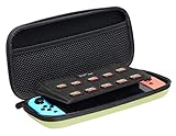 AmazonBasics Carrying Case for Nintendo Switch and Accessories - 10 x 2 x 5 Inches, Neon Yellow