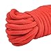 Soft Shibari Bondage Rope, Skin Friendly Thick Soft Cotton BDSM Rope | Black Red 3 x PC 96 Feet
