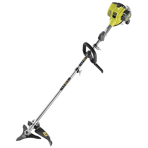 Ryobi 25.4CC 2in1 Petrol Full Crank Grass Brush Cutter with ergo