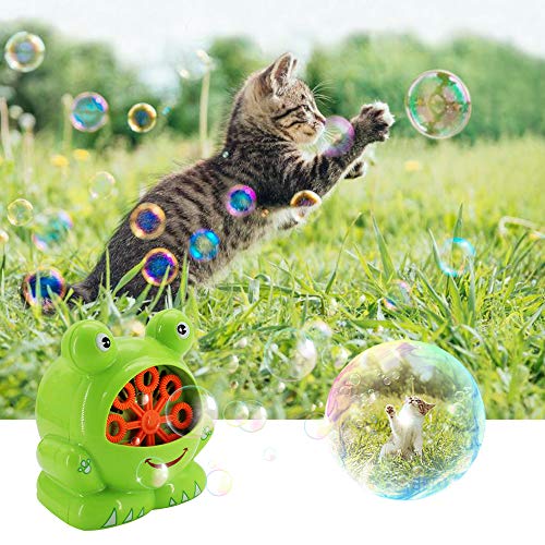 image for KMOOL Bubble Machine Bubble Toys Automatic Bubble Blower for Kids Port