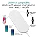 NOIHK Watch Charger Stand,Qi Wireless Fast Charger,Wireless Charger Charging Pad Compatible for iPhone X/8/8 Plus and Apple Watch Series 2/3,Ultra-thin Charging Pad Stand for Samsung Qi-Enabled Device