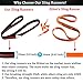 Boaton Climbing Utility Cord, Nylon Sling Runners, Creating Anchors System, Rappelling Gear, Perfect for Tree Work, Rock Climbing, Rappelling, Outdoor Activities, (24''/48'')