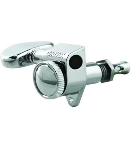 Grover 106BC Locking Rotomatic Guitar Tuner, Black/Chrome : Amazon