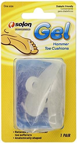 Solon Foot Solutions Hammer Toe Cushions, 1 Pair by Solon Foot Solutions