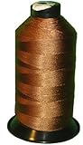Item4ever® Brown Bonded Nylon Sewing Thread #138 T135 1250 Yard for Outdoor, Upholstery