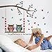Two Wall Stickers,Techfeed Night Light Wall Decals and Branch Owl Wall Stickers for Kids Rooms Bedroom Decorative Removable Wall Decor Stickers for Girls Boys