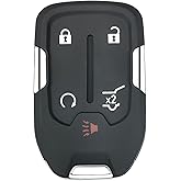 Int-key Smart Key Fob Replacement Fit for GMC Acadia 2017-2021 Car Keyless Entry Remote FCC ID:HYQ1EA Part Numbers:13508275 Frequency:433 Mhz