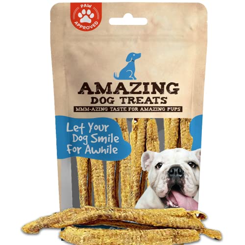 Amazing Dog Treats Lamb Trachea (1820 Count 10 oz) Trachea Dog