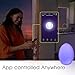 Wifi Smart Night Light Works with Alexa and Google Home, LED Dimmable RGB Ambient Lights Controlled by App, Baby lighting Bedside Touch Lamp for Breastfeeding Outdoor by Cotify