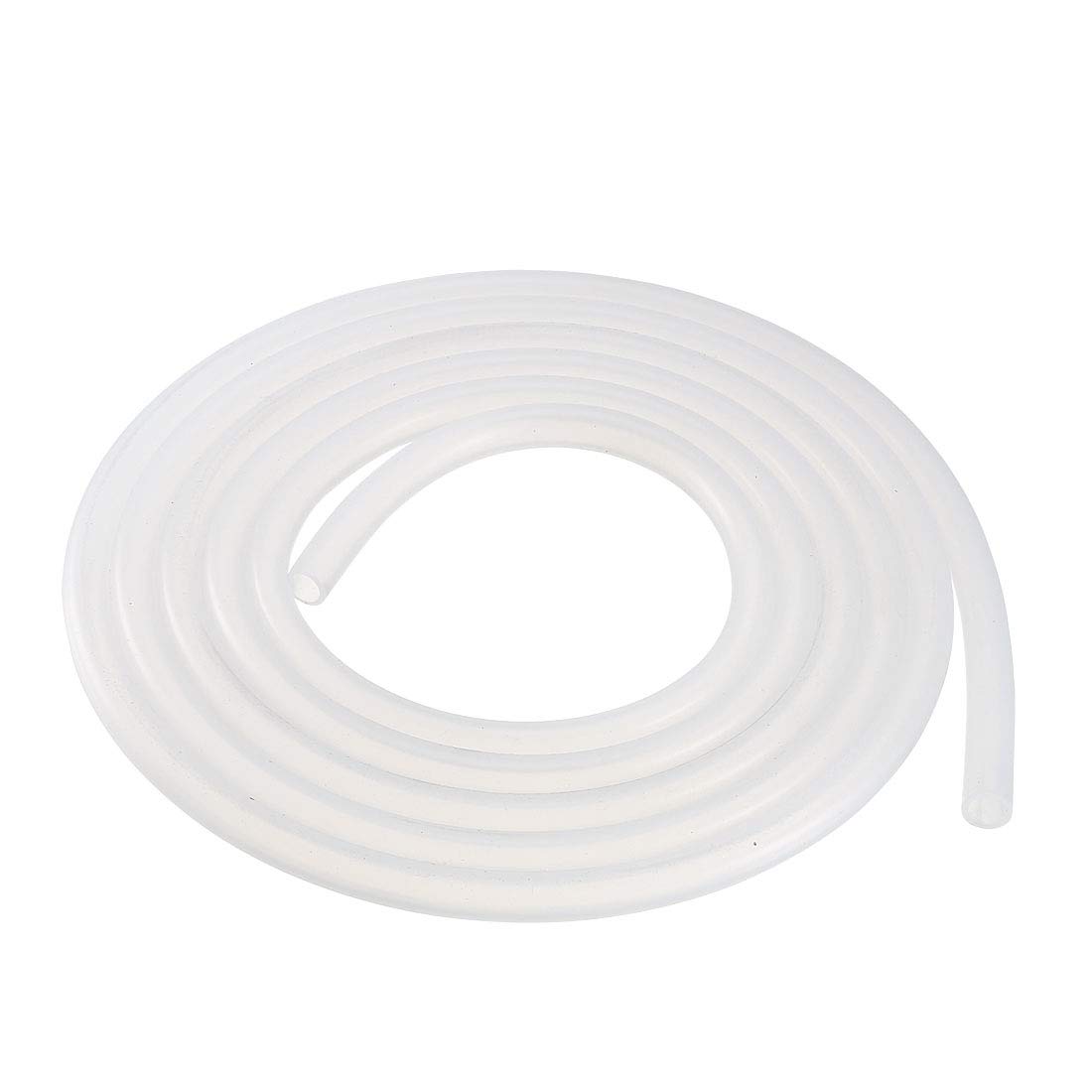 Sourcingmap 6 mm x 8 mm Silicone Tube Water Air Hose Pipe, 2 M, Metal, 0.24"