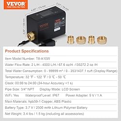 VEVOR WI-FI Smart Water Monitor and Automatic
