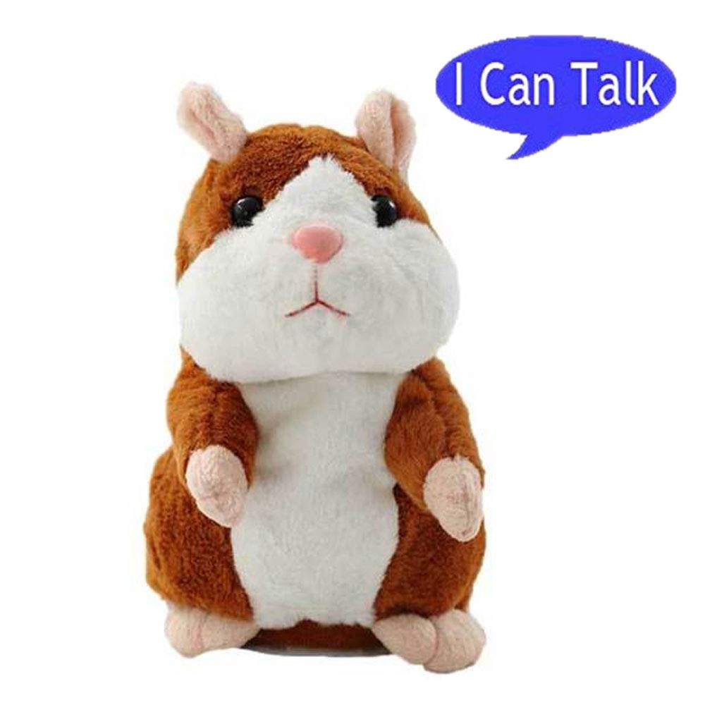 Bestland Plush Interactive Toys PRO Talking Hamster Repeats What You