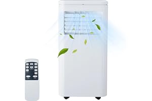 Portable Air Conditioner, 10000BTU, 3 in 1 Quiet Floor Standing AC Unit with Fan & Dehumidifier, Sleep Mode, 24H Timer, Remot