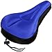 Zacro Gel Bike Seat Cover- Extra Soft Gel Bicycle Seat - Bike Saddle Cushion with Water&Dust Resistant Cover