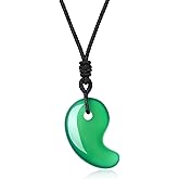 COAI Japanese Magatama Healing Crystal Necklace