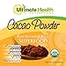 Ultimate Health Super Foods Raw Certified Organic Cacao Powder, Raw Cocoa Powder, Best Premium Vegan & Unsweetend Raw Cacao, 16oz