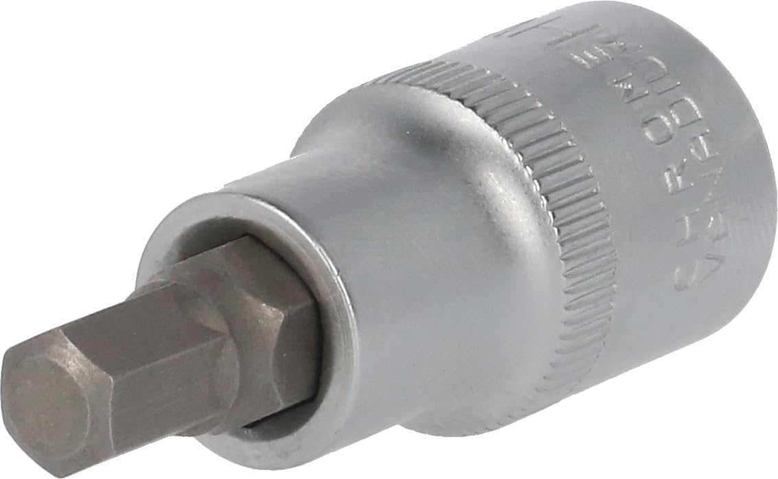 BRILLIANT TOOLS BT022863 1/2 Inch Hex Socket Bit Socket, 55 mm Long, 8 mm [Powered by KS Tools] — image 1