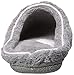 Dearfoams Women’s Quilted Terry Clog Mule Slipper - Padded Slip-Ons with Skid-Resistant Rubber Outsole