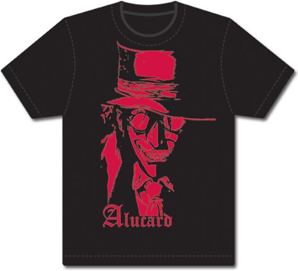 Hellsing Alucard Men Black T-Shirt (S)