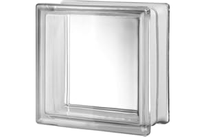 Quality Glass Block 8 x 8 x 4 Clarity 60 Minute Glass Block