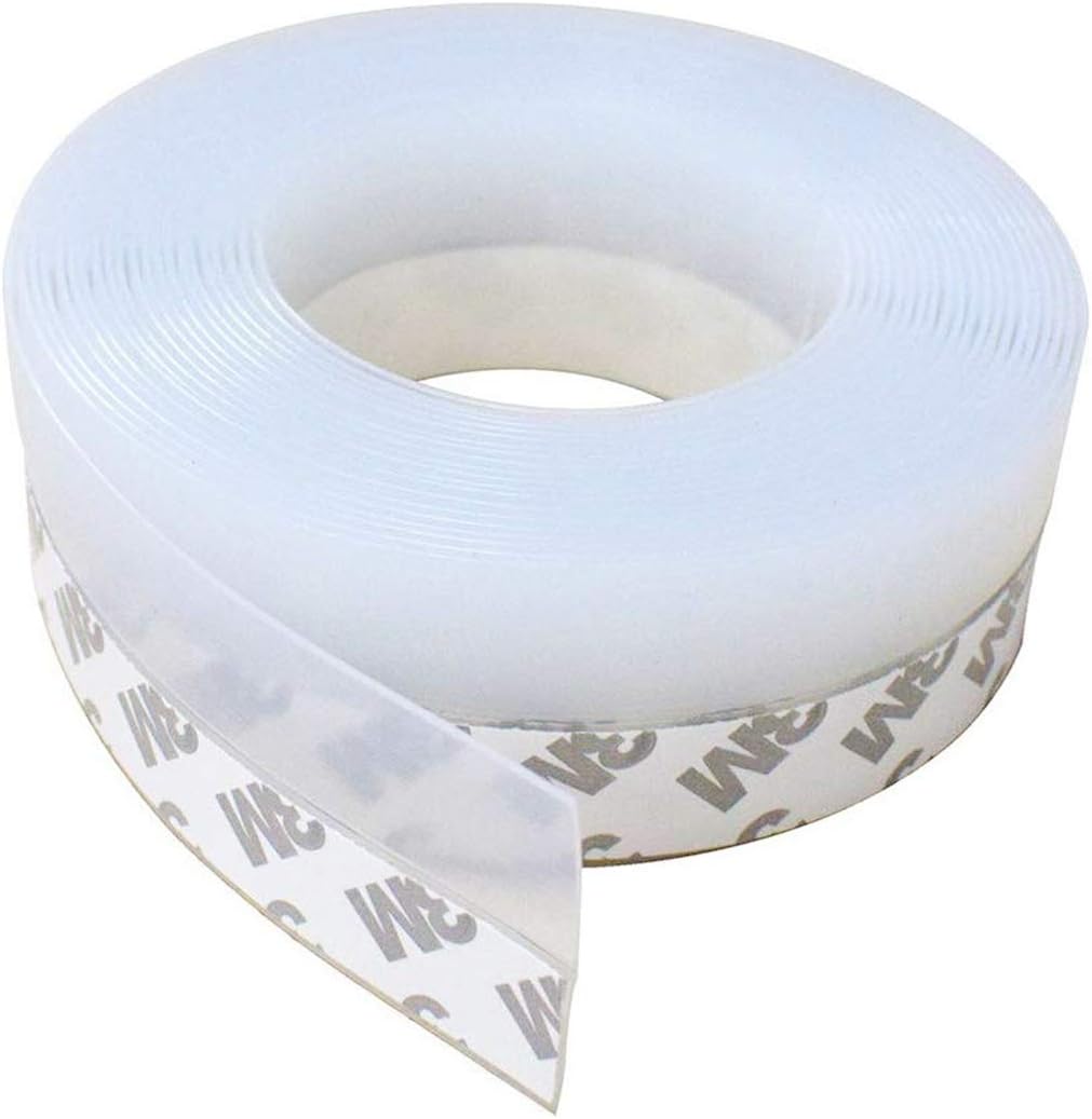 Silicone Door Bottom Seal Strip Self Adhesive Weather Stripping for