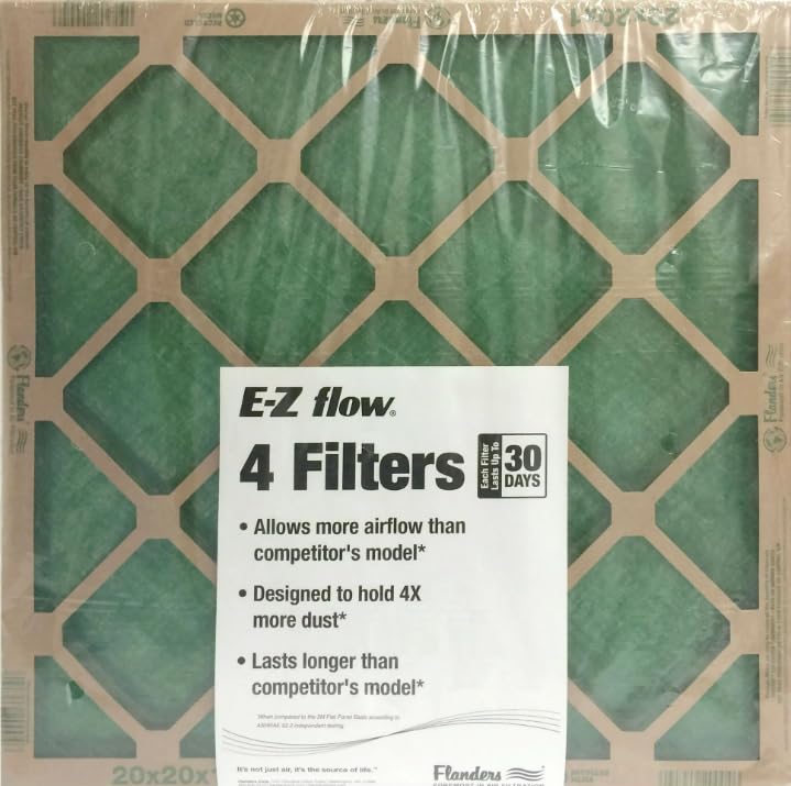 Photo 1 of 14x20x1 air filter 4 Pack Merv 1