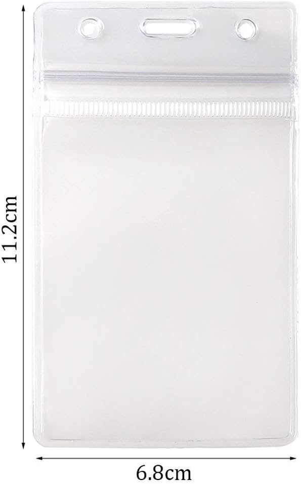 QincLing 20 PCS ID Badge Covers - Image 4