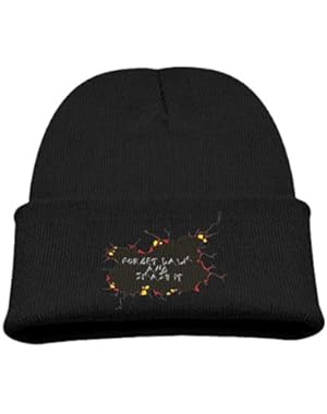 Forget Calm and Smash It Boy's SOF Hat Cute Cotton Cap Beanies
